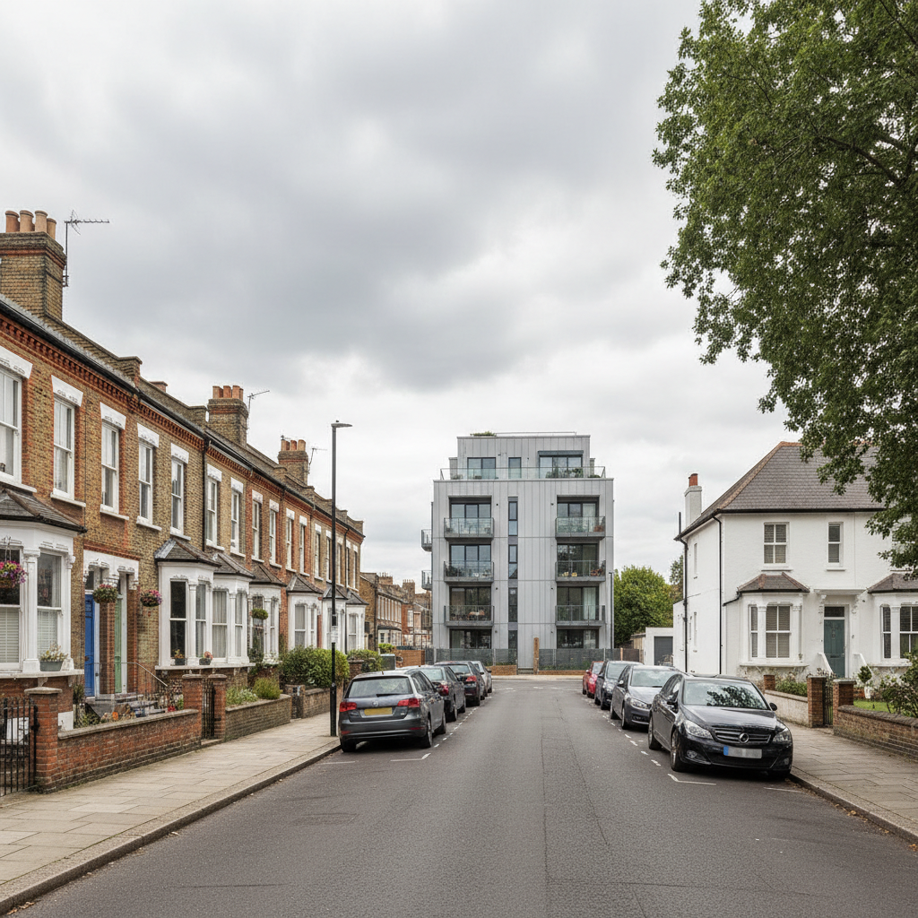 Property Type Price Gap, Teddington — May 2026