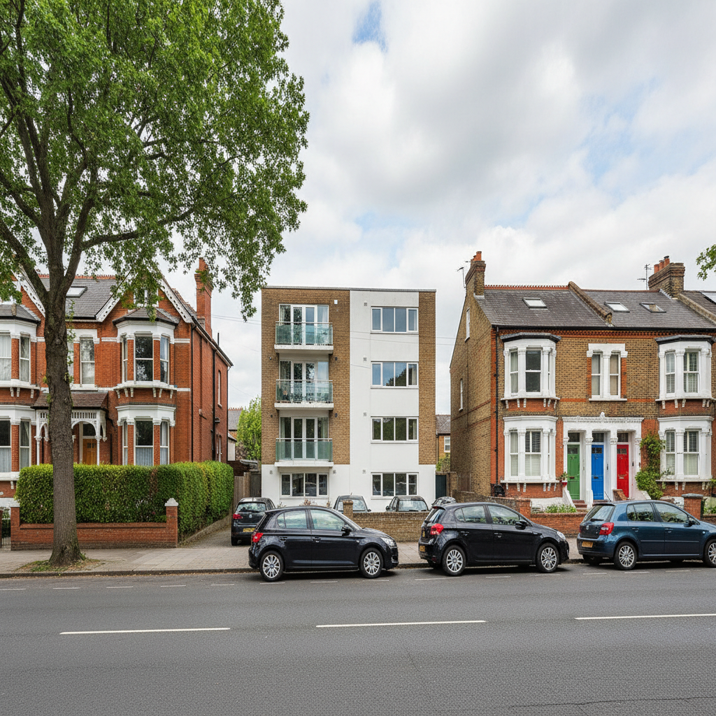 7-Year Growth by Property Type, Edgware — June 2026