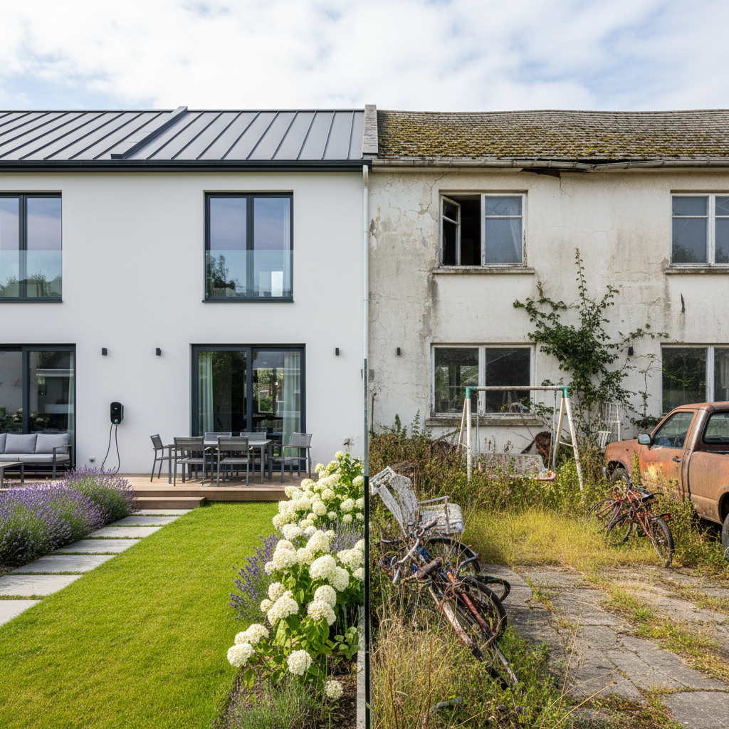 Two Neighbouring Manchester Postcodes with Very Different Property Markets