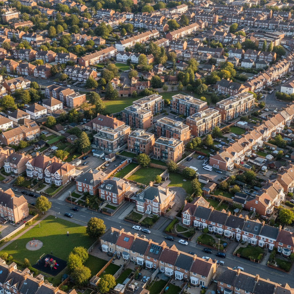 Property Type Price Gap, Basildon — May 2026