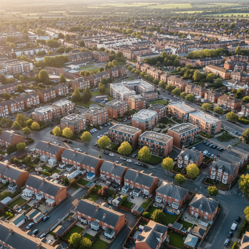 7-Year Growth by Property Type, Oldham — June 2026