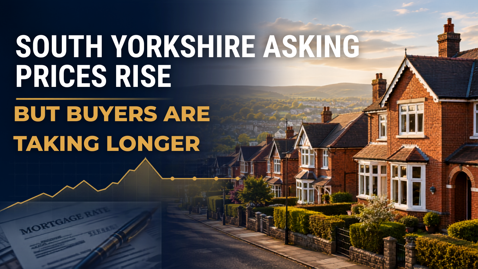 South Yorkshire Asking Prices Rise — But Buyers Are Taking Longer